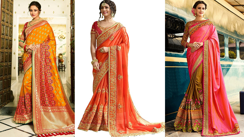 How to Wear a Saree in 7 Different Ways with a Lehenga