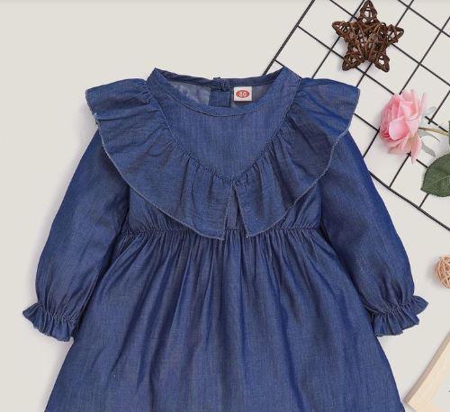 Trendy Baby Girl Jeans Dresses: The Perfect Fusion of Style and Comfort