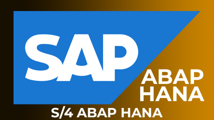 SAP ABAP On Hana / S/4 ABAP HanaOnline Training India